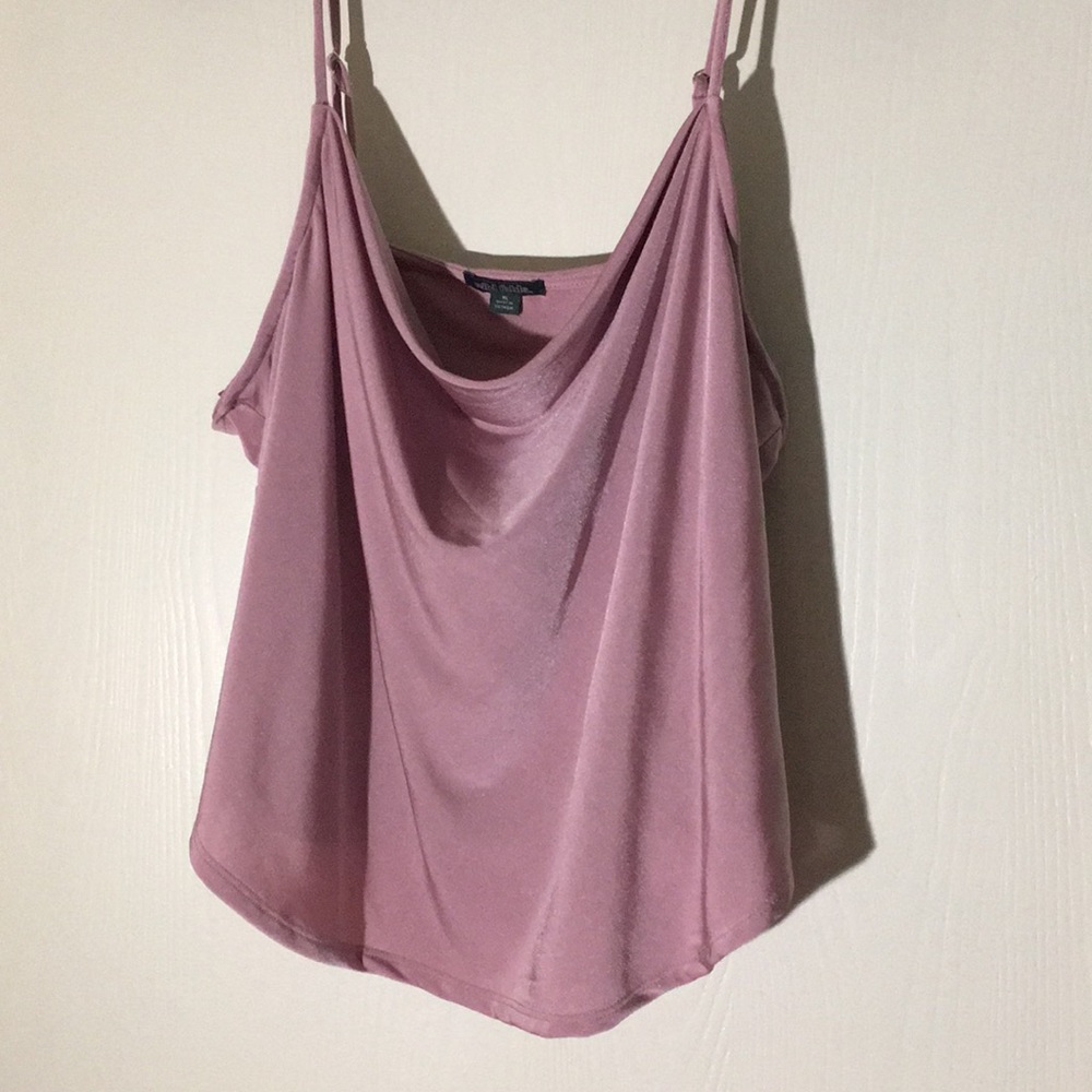 Silky Mauve Top